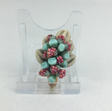 Load image into Gallery viewer, Original 1940s Make Do and Mend Bouquet of Flowers Brooch