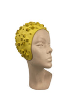 Load image into Gallery viewer, Fabulous Original 1930's Lemon Yellow Swimming Cap - Vintage Swimwear