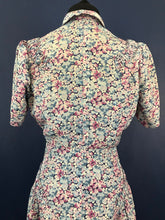 Load image into Gallery viewer, Exceptionally Beautiful 1930s Floral Dress - Bust 34 35 36