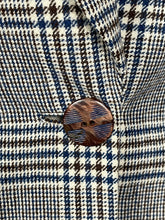 Load image into Gallery viewer, Wounded But Wearable Original 1930's Blue, Brown and Cream Check Suit - Bust 32 33