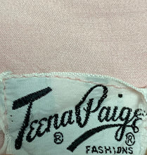 Load image into Gallery viewer, 1950s Pastel Pink Cotton Dress with Lace Trimmings by Teena Paige - Bust 35 36 *
