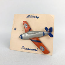 Load image into Gallery viewer, 1940s Military Aeroplane Brooch - Deadstock