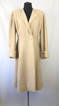 Load image into Gallery viewer, Original 1940s Thick Boucle Wool Coat in Cream - Bust 38