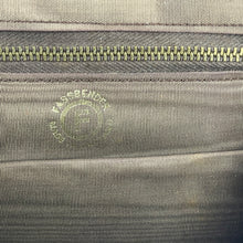 Load image into Gallery viewer, Original 1940's Fassbender Bag in Dark Burgundy Grosgrain with Gold-Tone Fixings