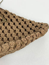 Load image into Gallery viewer, Original 1940s Make Do and Mend Homemade Bag Made from Shoe Laces