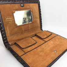 Load image into Gallery viewer, Vintage Tooled Leather Egyptian Tourist Bag
