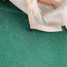 Load image into Gallery viewer, Original 1950's Forest Green Hat with Beautiful Pink Floral Trim - Jolly & Son Ltd Bath