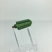 Load image into Gallery viewer, Original 1940s Green Early Plastic Bar Brooch