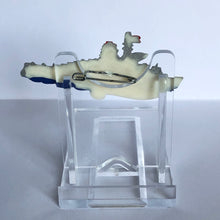 Load image into Gallery viewer, Vintage Early Plastic Battle Ship Brooch
