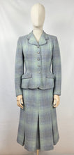 Load image into Gallery viewer, Original 1950s Two Owls Tweed Suit in Pastel Shades - Bust 34 35 36