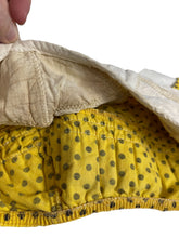 Load image into Gallery viewer, Original 1950's Black and Yellow Polka Dot Bikini - Bust 32 - Vintage Swimwear *