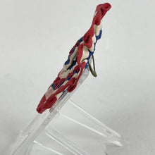 Load image into Gallery viewer, Original 1930's King George VI Coronation Rosette Pin - Patriotic Pin