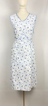 Load image into Gallery viewer, CC41 1940s Floral Cotton Wrapover - Would Make A Great Summer Dress - Bust 37 38 39
