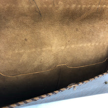 Load image into Gallery viewer, Vintage 1940s Embossed Leather Clutch Bag