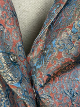 Load image into Gallery viewer, 1930s 1940s Gold, Pink and Blue Lame Jacket - Bust 40”