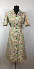 Load image into Gallery viewer, CC41 Floral Cotton House Dress - Bust 40”