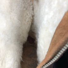 Load image into Gallery viewer, Original 1950s Clarks Wide Fitting Fur Lined Zip Front Boots - UK 6