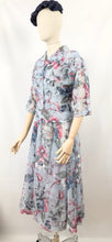 Load image into Gallery viewer, Original 1950s Floral Circle Dress with Matching Jacket - Bust 36 38