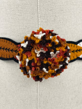 Load image into Gallery viewer, 1940's Style Colourful Felt Belt in Autumnal Shades Made From a 1941 Pattern Using Pure Wool Felt - Waist 27 28