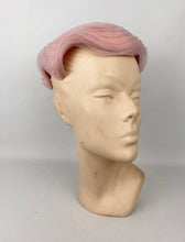 Load image into Gallery viewer, Original 1950's Pastel Pink Nylon Hat - Classic Shape *