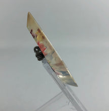 Load image into Gallery viewer, Original 1940s 1950s Reverse Carved Diamond Shaped Lucite Brooch with Flowers in a Vase *