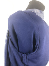 Load image into Gallery viewer, 1940s Blue and White Herringbone Stripe Wool Jacket - B38