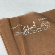 Load image into Gallery viewer, Original 1940's Nylosol Reg'd Nylon Seamed Stockings in Original Packing *