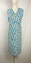 Load image into Gallery viewer, 1940s Floral Cotton Apron - Would Make A Great Summer Dress - Bust 36 38 40 *