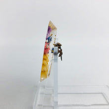 Load image into Gallery viewer, Original 1940s Oval Reverse Carved Lucite Brooch in Bold Shades with Crinoline Lady and Flowers *