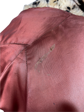 Load image into Gallery viewer, Original 1940's Dyed Lamb Leopard Print Jacket - Bust 38 40