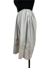 Load image into Gallery viewer, Original 1920's Ice Blue Chiffon and Lace Bloomers - Vintage Knickers - Waist 26 28 30 32 34
