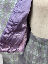 Load image into Gallery viewer, Original 1950s Marlbeck Tweed Suit in Purple and Green - Bust 35 36