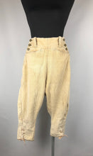 Load image into Gallery viewer, Original 1945 Dated Women's Land Army Breeches W24"