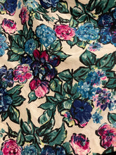 Load image into Gallery viewer, Exceptionally Beautiful Original 1950's Silk Evening Gown with Satin Lined Drapes - Bust 30