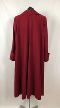 Load image into Gallery viewer, 1940s 11011 True Volup Burgundy Wool Coat by Windsmoor - Bust 48" 50"