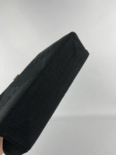 Load image into Gallery viewer, Original 1940s 1950s Black Corde Bag with Gold Tone Clasp
