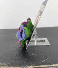 Load image into Gallery viewer, 1940's Felt Flower Anemone Corsage - Pretty Wartime Posy Brooch - Red, Pink, Mauve and Purple