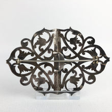 Load image into Gallery viewer, Edwardian Hallmarked Silver Sash Pin Made in 1908 - Originally a Nurses Buckle