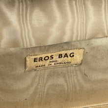 Load image into Gallery viewer, Fabulous Original 1950's Deep Red Studded Box Bag by Eros - Fabulous Vintage Bag *