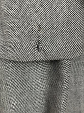 Load image into Gallery viewer, Original 1940's Charcoal Grey Single Breasted Wool Suit by CF Hoggett & Son - Bust 36
