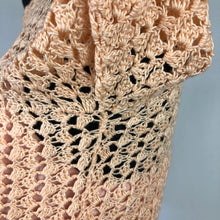 Load image into Gallery viewer, Original 1930s Crochet Skirt and Top Set - B34