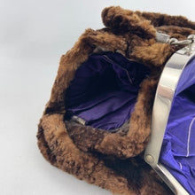 Load image into Gallery viewer, Antique Victorian Genuine Fur Muff Bag with Coin Purse *