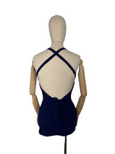 Load image into Gallery viewer, Original 1930's Blue, Red, Yellow and White Knitted Swimsuit by Bukta - Vintage Swimwear - Bust 34 35