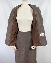 Load image into Gallery viewer, Original 1940s CC41 Brown Wool Suit - Bust 35 36