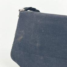 Load image into Gallery viewer, Original 1940's or 1950's Black Fabric Bag with Embroidered Roses and Flowers