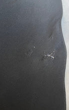 Load image into Gallery viewer, Original 1930's Black Crepe Dagger Point Scarf with Faggoting Detail - Great Christmas Gift