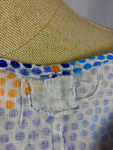 Load image into Gallery viewer, 1940s Floral Cotton Apron - Would Make A Great Summer Dress - Bust 34 35 36 *