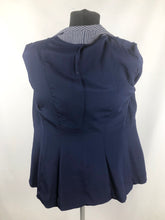 Load image into Gallery viewer, 1940s Blue and White Herringbone Stripe Wool Jacket - B38
