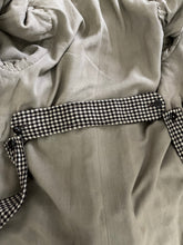 Load image into Gallery viewer, Original 1930s 1940s Brown and Cream Houndstooth Check Three Way Coat - Bust 38 40 42