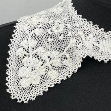 Load image into Gallery viewer, Vintage Irish Crochet Collar - Perfect Accessory for a Vintage Dress